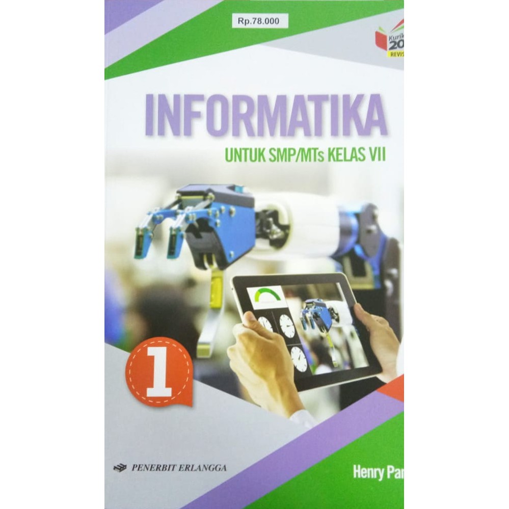 Buku Pelajaran Smp Mts Informatika Kelas 1 Kurikulum 2013 New Shopee Indonesia