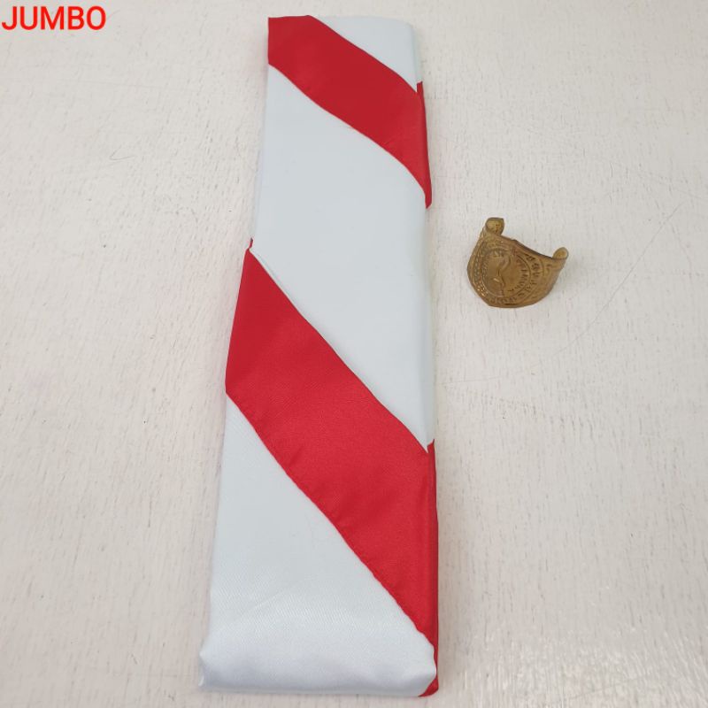 Hasduk/Kacu Pramuka Bahan Satin Licin Mengkilap-Jumbo