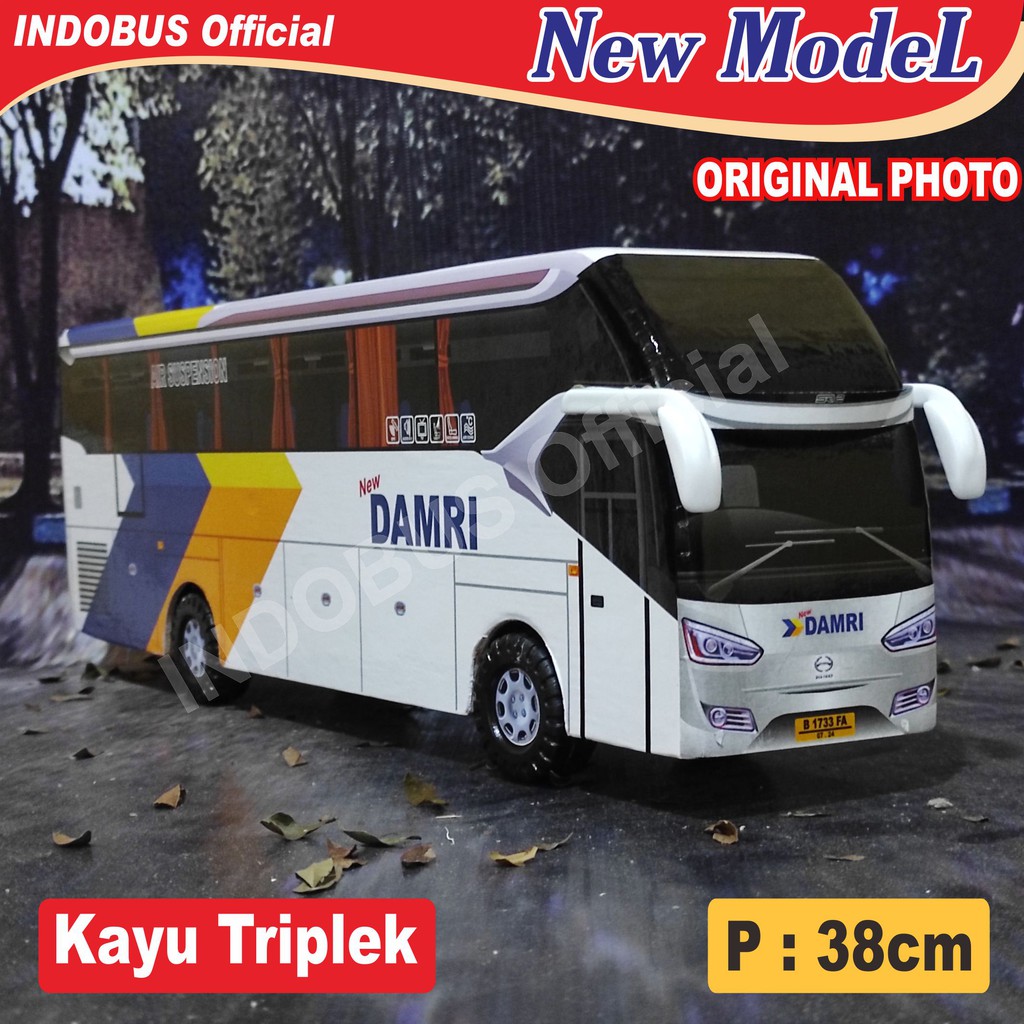 INDOBUS Miniatur Bus Bis DAMRI Legacy SR2