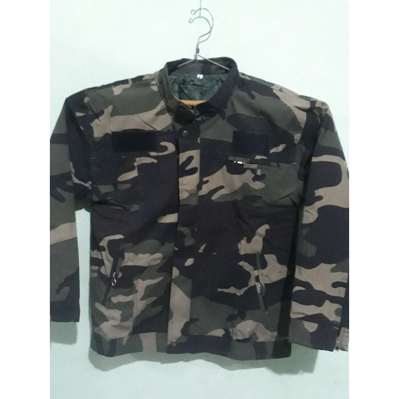 JAKET JANGKIS LORENG US // NATO//BANSER