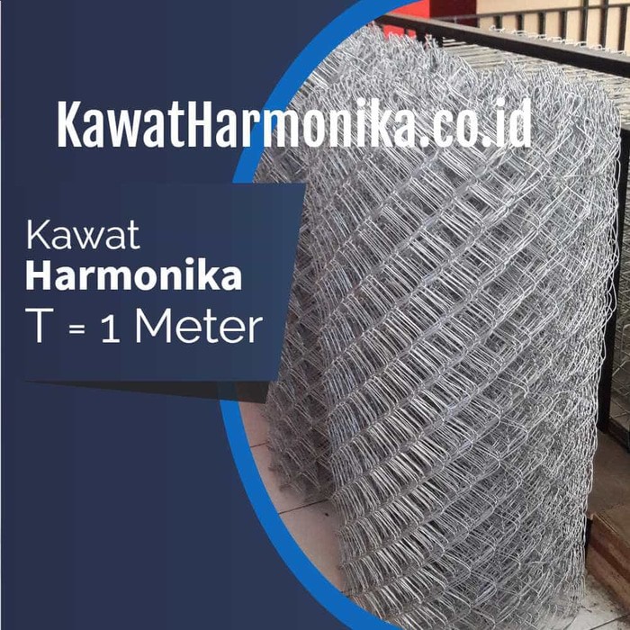 Kawat Pagar  Harmonika TInggi  1 Meter  Shopee Indonesia