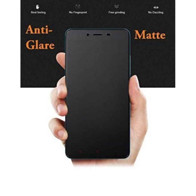 TG TEMPERED GLASS ANTI GORES MATTE HITAM  ANTI MINYAK VIVO Y11 Y12 Y15 Y17 Y12S Y20 Y20I Y20S