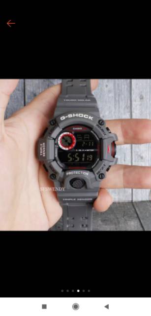 Jam Tangan Casio Gshock GW9400 Rangeman Water Resist - Hijau Tosca