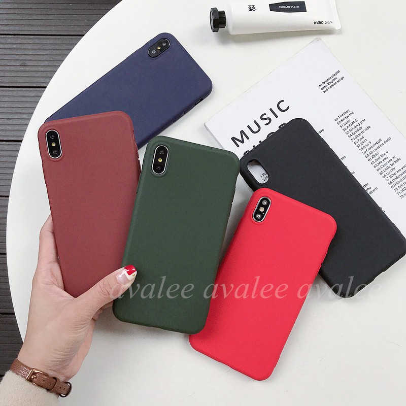 Casing Pelindung Bahan Silikon Lembut Untuk Iphone 5 5s 6 