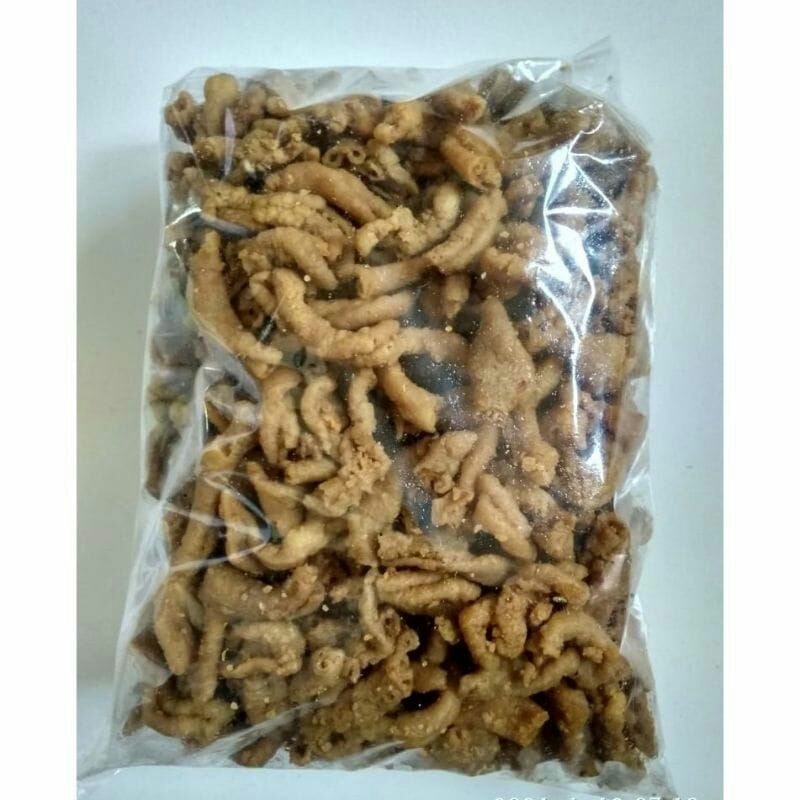 

usus krispy original daun jeruk isi 250gram