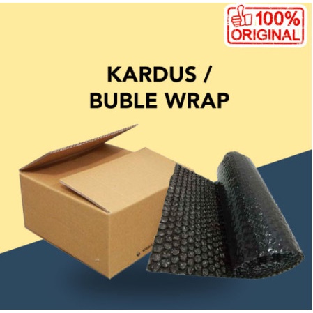 TAMBAHAN PACKING BOX KARDUS BUBBLE WRAP