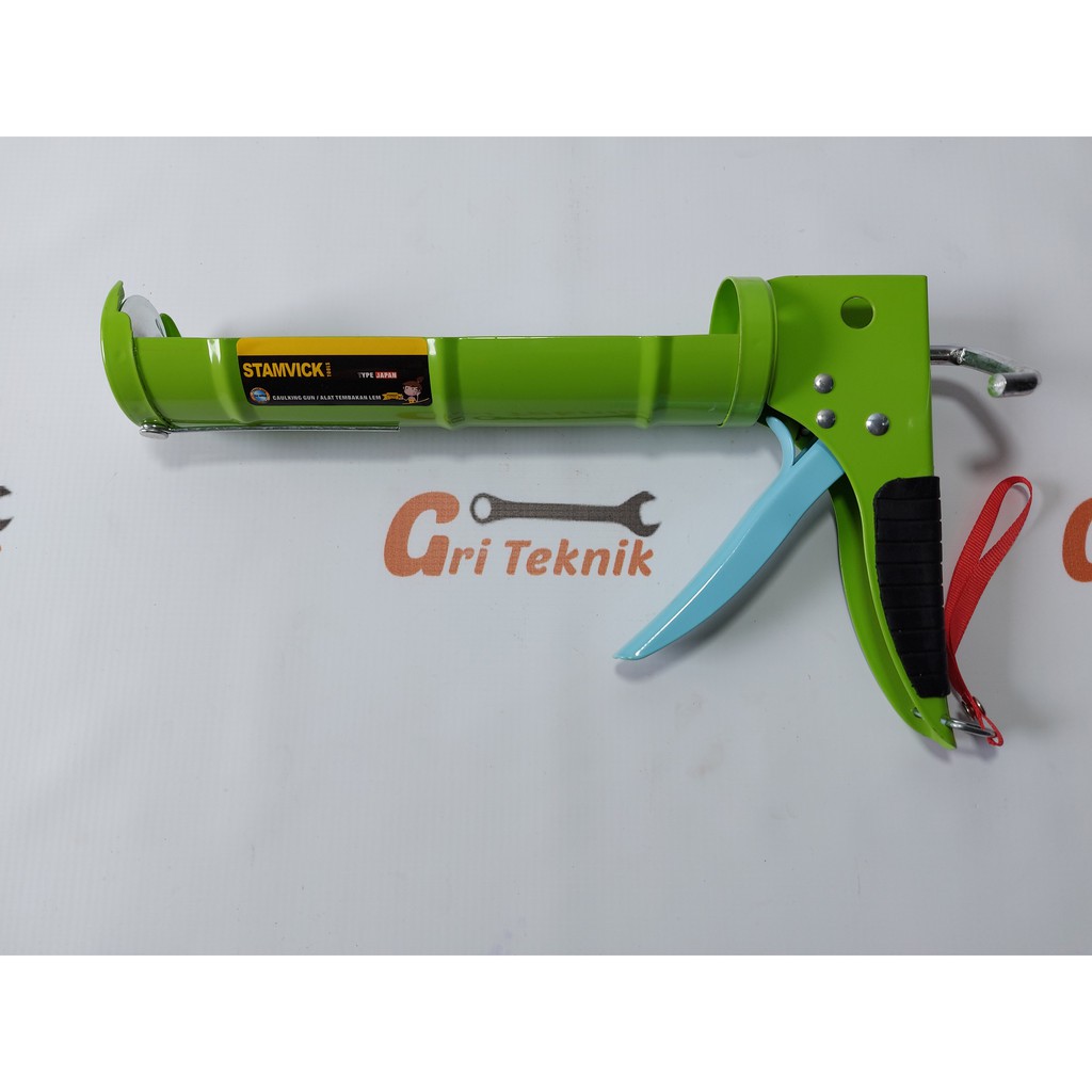 TEMBAKAN LEM KACA SILICONE STAMVICK / ALAT TEMBAKAN LEM KACA BOTOL / CAULKING GUN SILICONE SEALANT