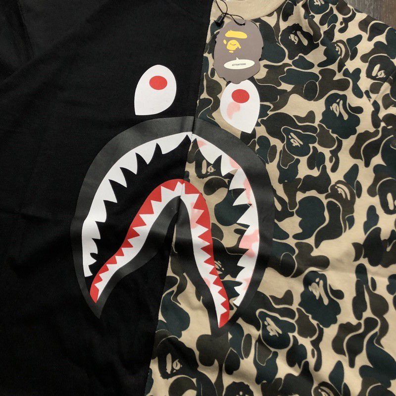 KAOS BAPE - CAMO | TSHRIT A BATHING APE MIROR 1:1 ORGINAL