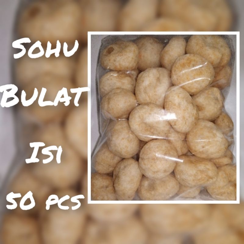 

Cuanki Sohu bulat isi kemasan 50pcs Toping baso aci seblak