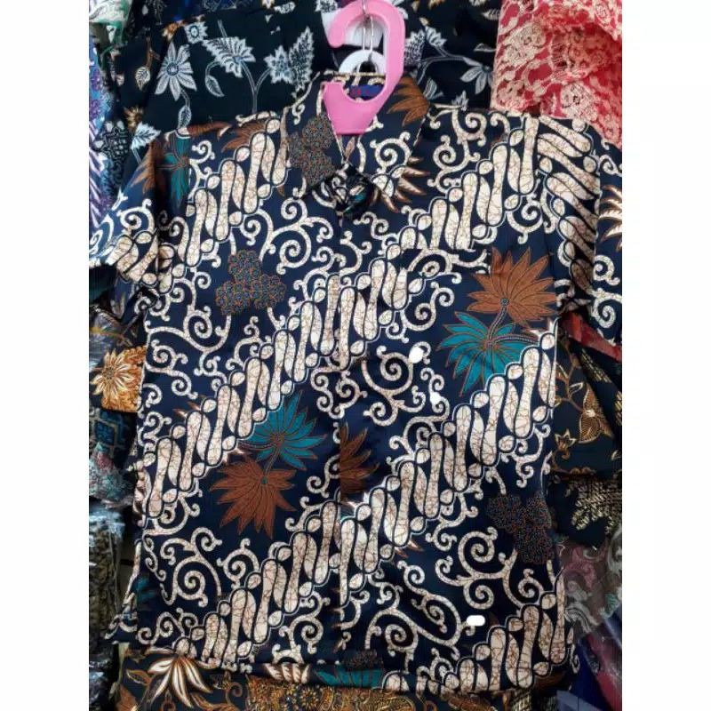 NEW REAL PICT KEMEJA ANAK/BATIK ANAK/BATIK RESMI /COUPLE BATIK