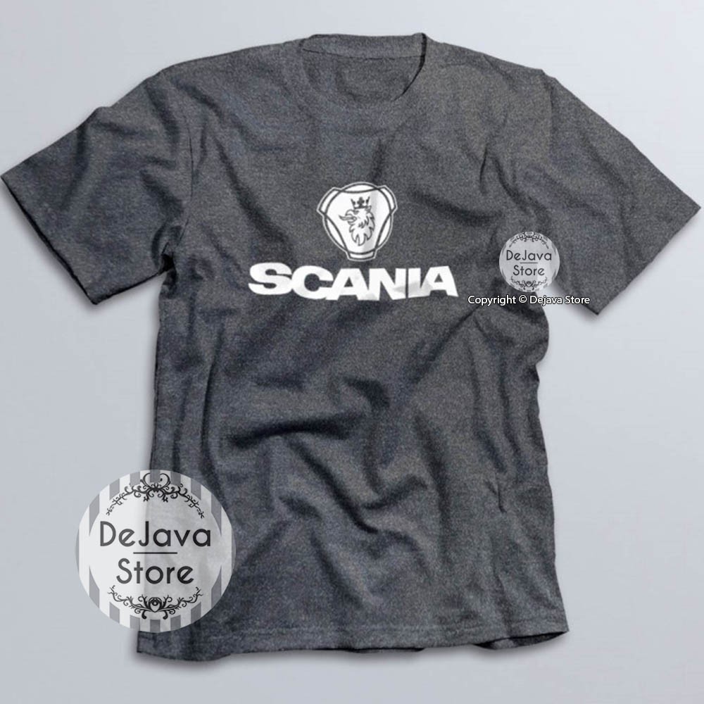 Kaos Bismania Scania Logo, Baju Bis Community, Pakaian Bus Shd Bmc Setra, Tshirt Distro | 380-4