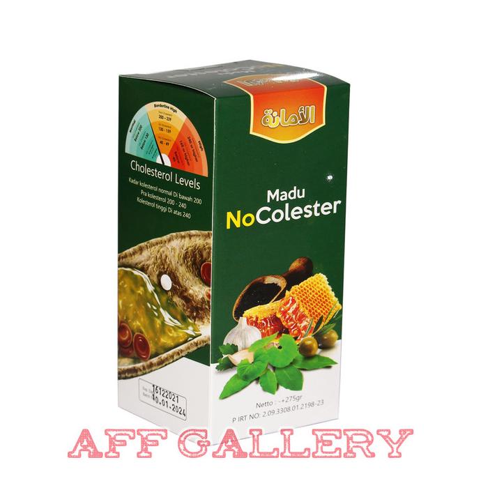 

BERKHASIAT MADU NOCOLESTER 275GR | OBAT HERBAL KOLESTROL TINGGI