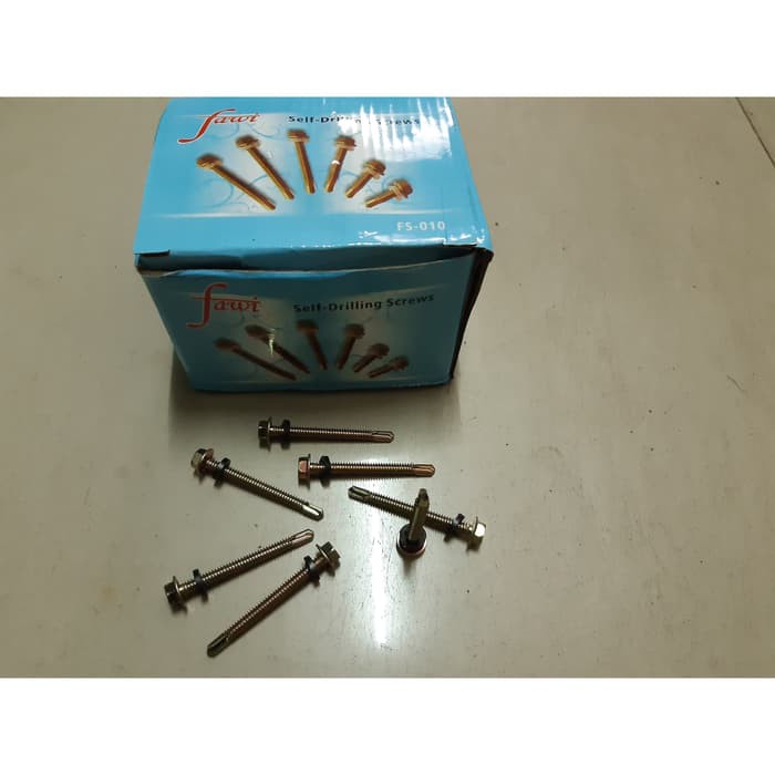 50PCS BAUT ROOFING / SKRUP /SEKRUP ROOFING MURAH EAK Premium