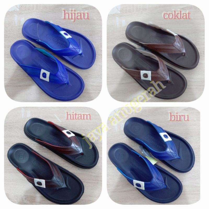 Sandal Japit Pria Dengan Bahan Full Karet Ringan GOSOME 927