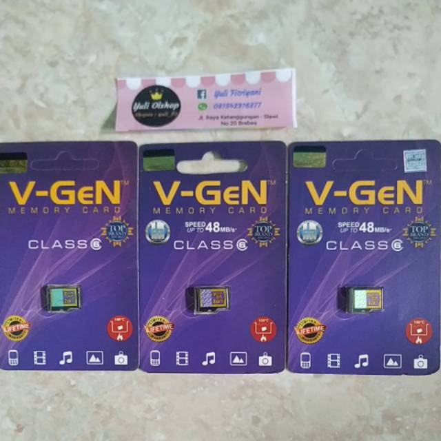 Micro SD V-GEN original memory card 2gb 4gb 8gb 16gb 32gb