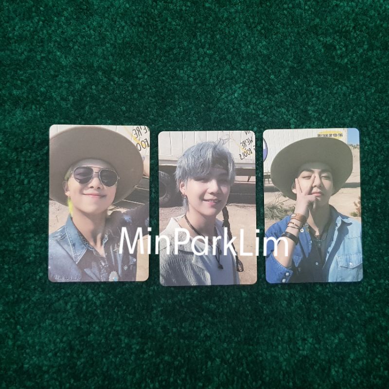 PHOTOCARD LD LUCKY DRAW BTS BUTTER M2U RECORD