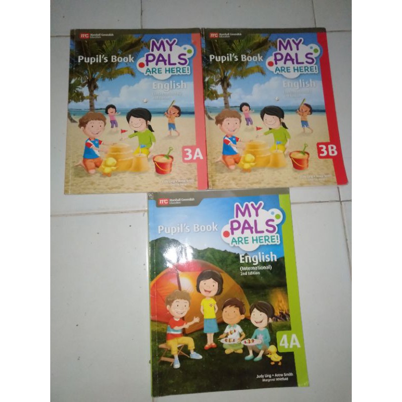 Jual Original Buku My Pals Are Here English Pupils Book A B Dan A Nd Edition Satuan