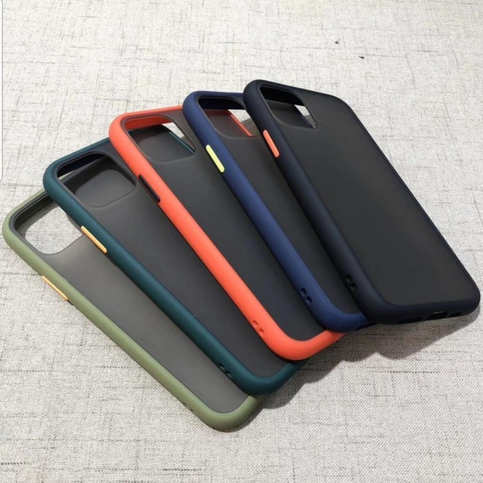 Oppo A52 / A72 / A92 / A91 / A31 / A8 / F15 / Reno 2f / Reno 2z Soft Case Matte Colored Frosted