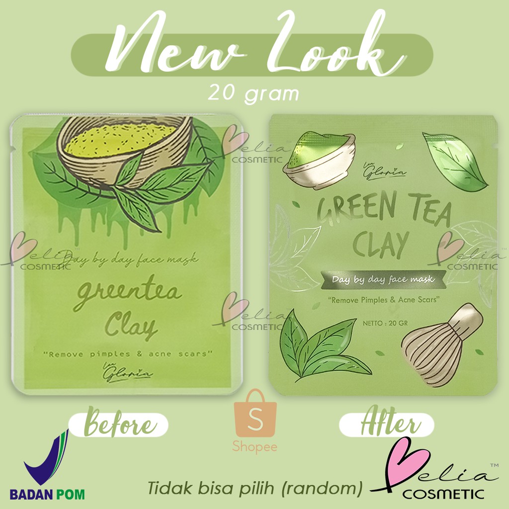 Belia Masker Bubuk Bpom Lea Gloria 20g Face Mask Lea Kemasan Baru Indonesia