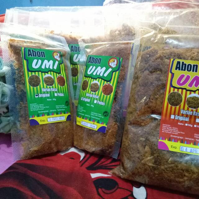 

Abon Sapi dan Abon Ayam Asli