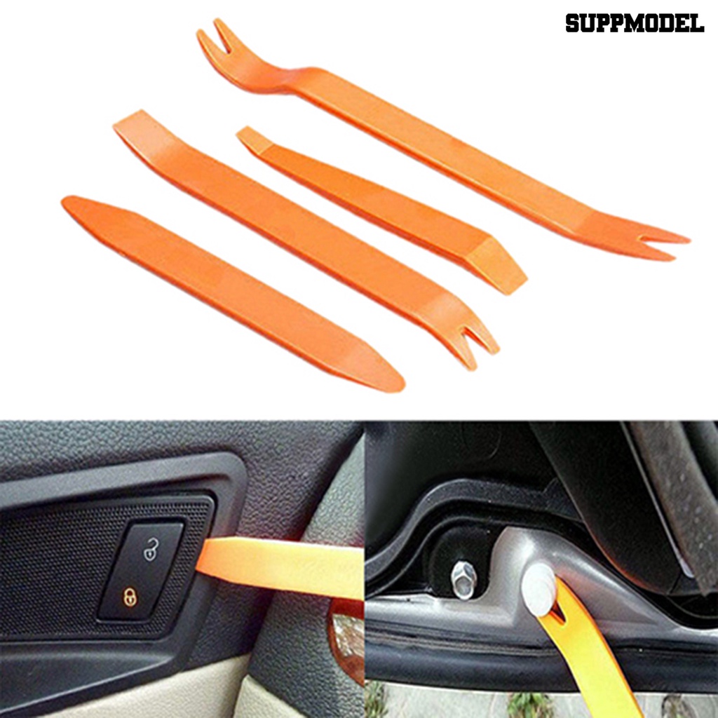 Sl 4Pcs / Set Alat Pembuka Trim Panel Dashboard Mobil Universal Portable