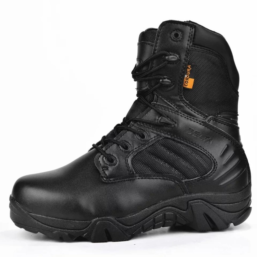 Sepatu boots delta Hitam impor /sepatu pdl delta cordura 100% original