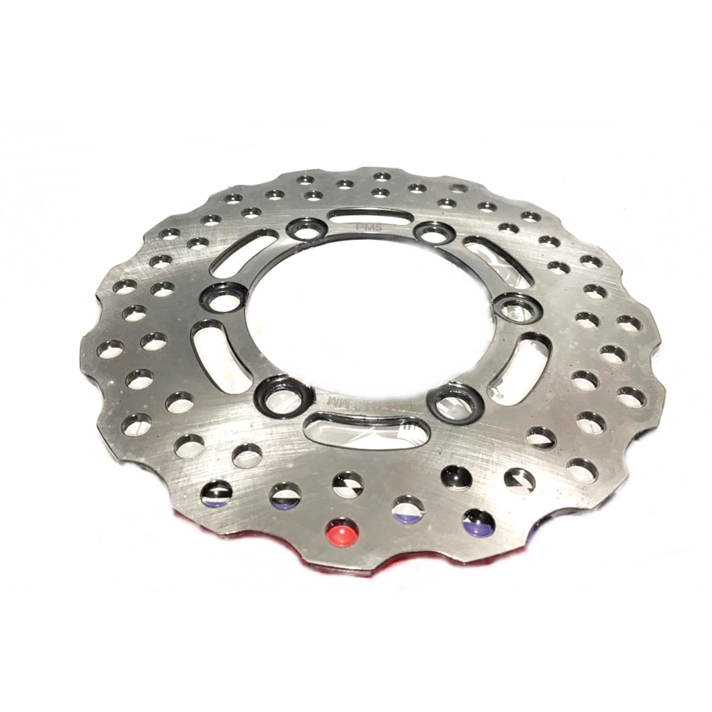 DISK CAKRAM KLX 150CC-DTRACKER 220MM 190MM  BELAKANG PIRINGAN CAKRAM BELAKANG KAWASAKI KLX 150CC UKURAN 190MM BAUT 6