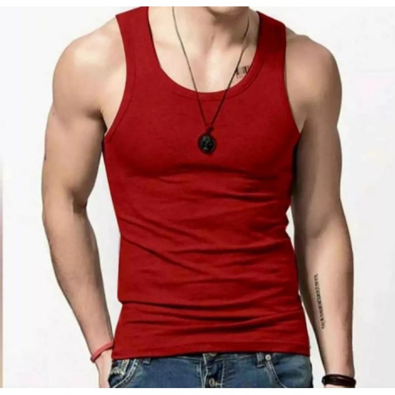 kaos dalam pria dewasa model singlet bermacam2 warna