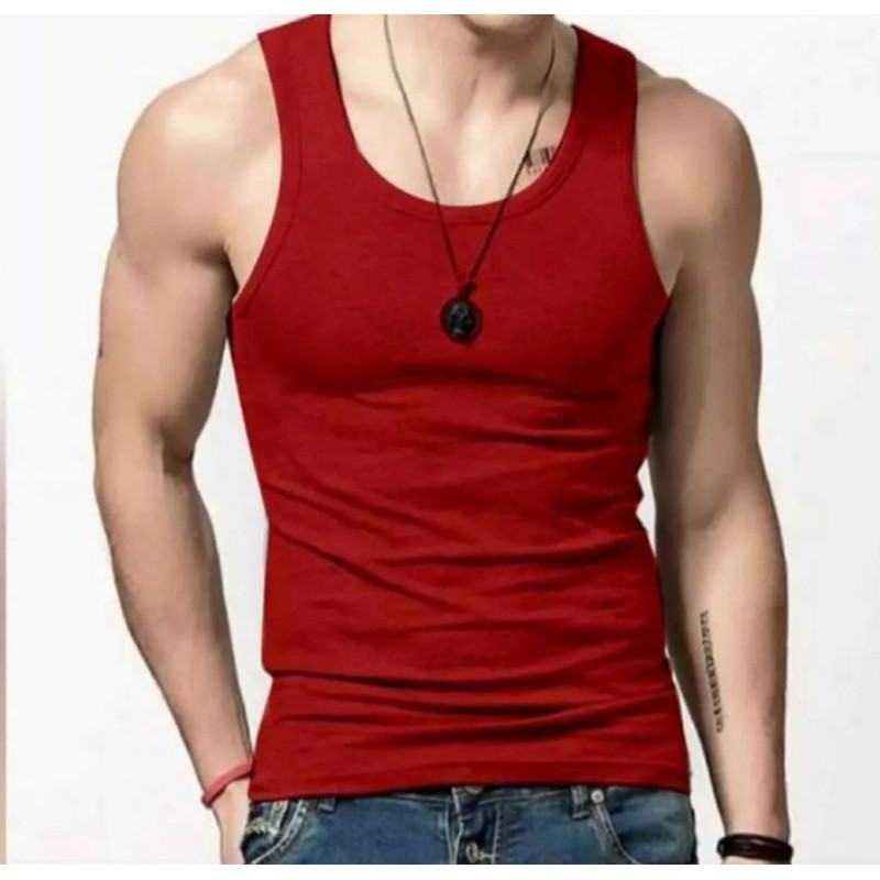 kaos dalam pria dewasa model singlet harga promo