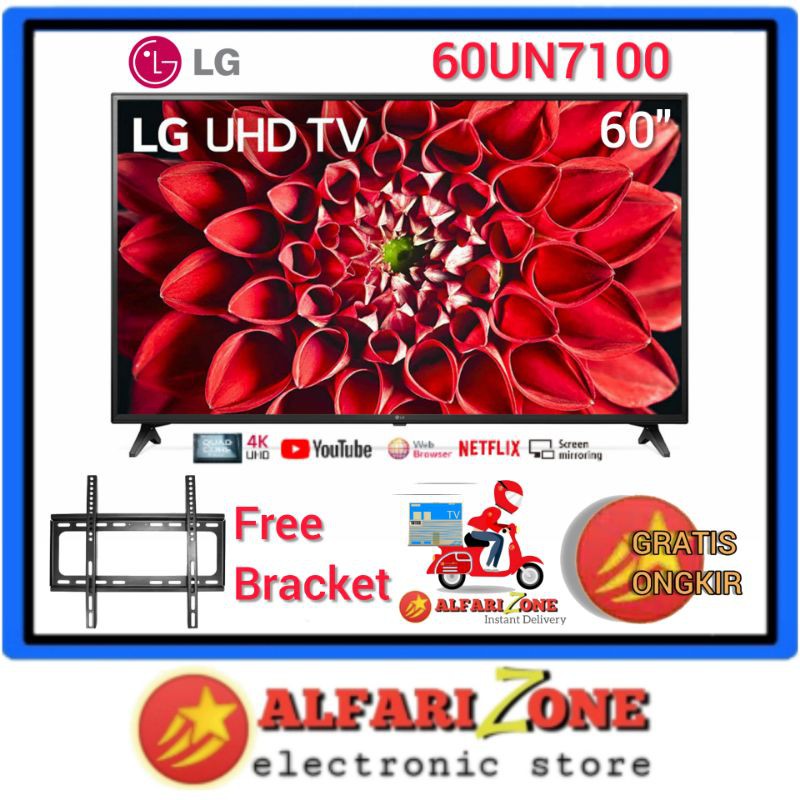 Smart TV LED LG 4K UHD 60 inch 60UN7100 | Smart TV LG 60" 60UN71