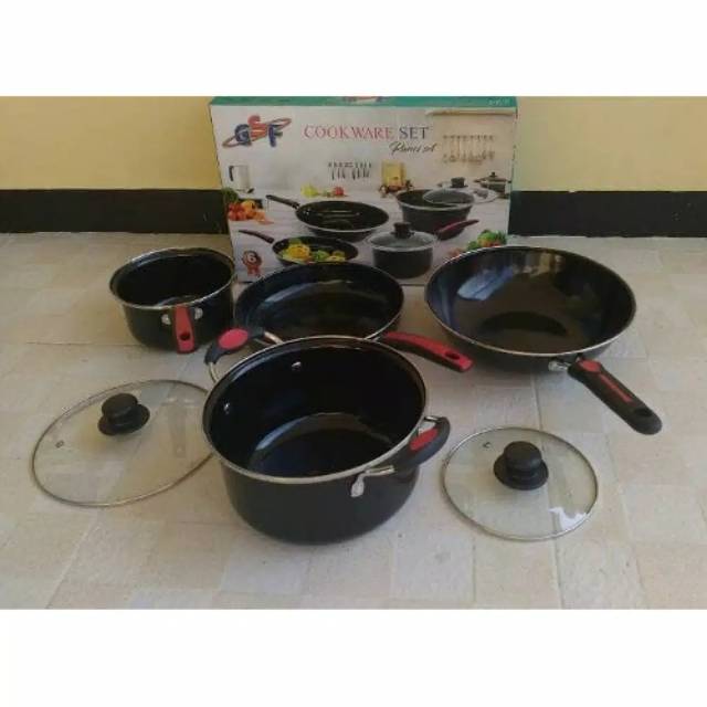 06 COOKWARE 6 set/pcs panci 6 pcs
