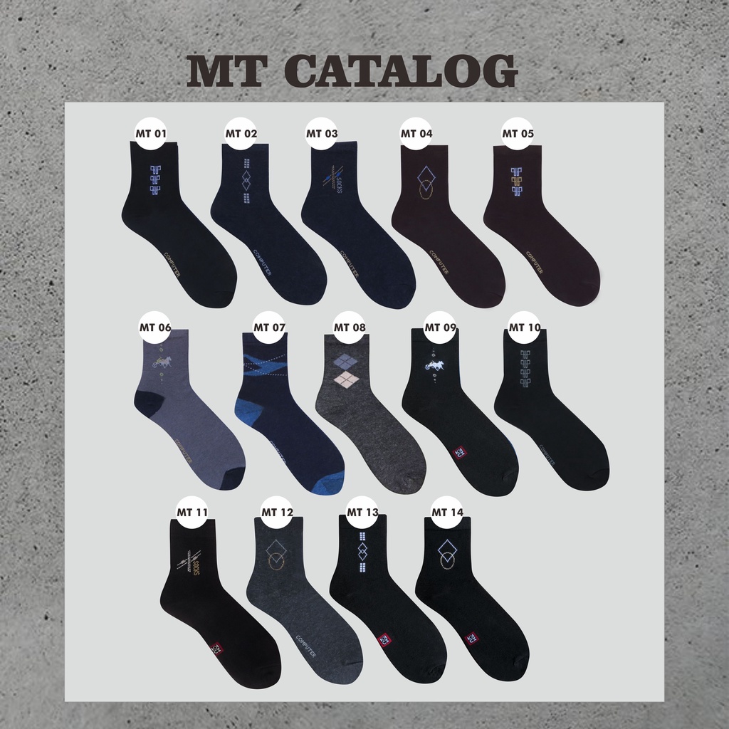 Kaboss Kaos Kaki Pria Dewasa Kantor Formal 3/4