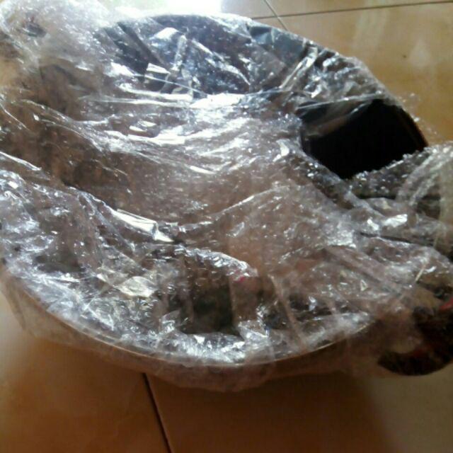 Wajan Enamel Kuping Warna Hitam Uk 34inch