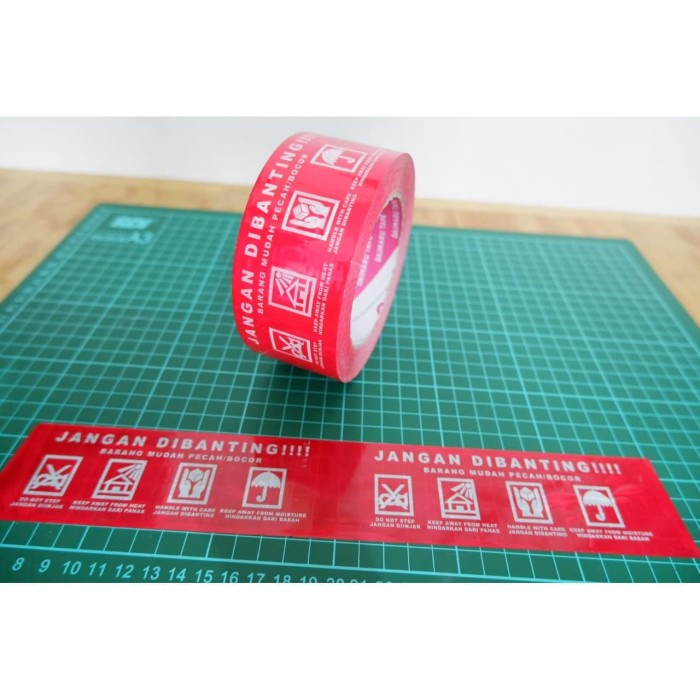 

Gilaa!!! Lakban Jangan Dibanting Daimaru 48X100 M Bagus