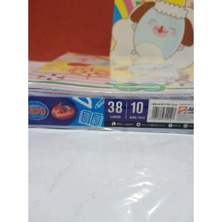 

Terbaru.. Buku Tulis SIDU 38 lembar (1 pack isi 10 buku) MURAH