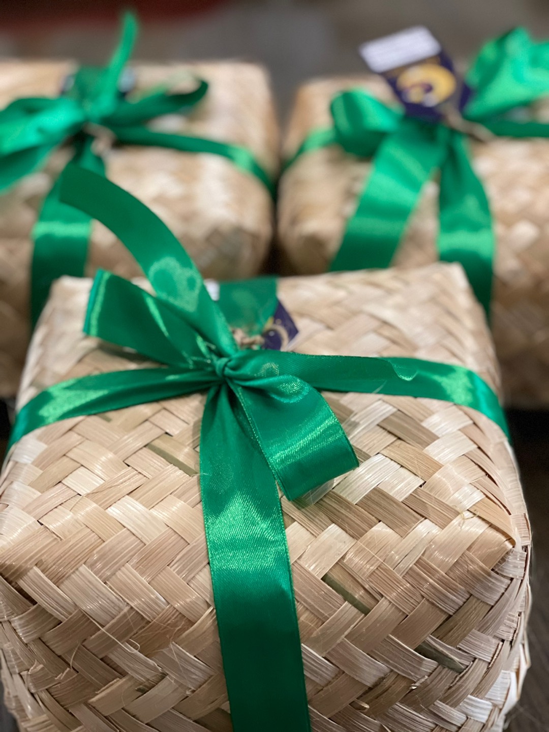 Besek Bambu Super  25*25*8/pasang