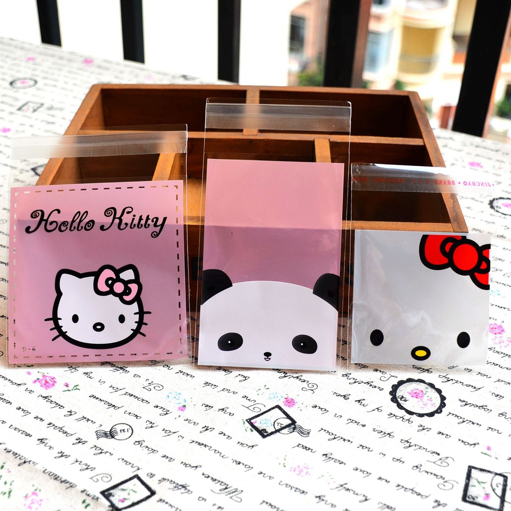 

CUCIGUDANG plastik packing hello kitty doraemon kartun anak acara ulang tahun Limited