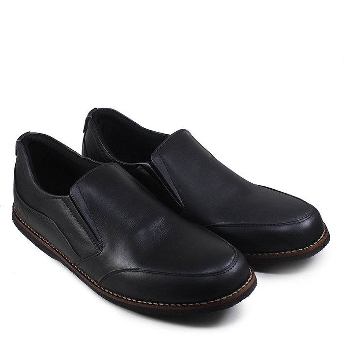SAUQI - Sepatu Pria Kasual Slop Formal Sauqi Jager Hitam