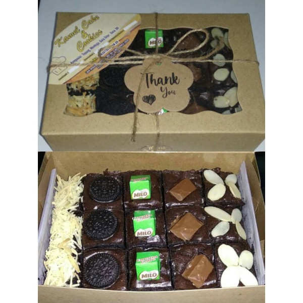 

Kamel Cake and Cookies Brownies Sekat Small