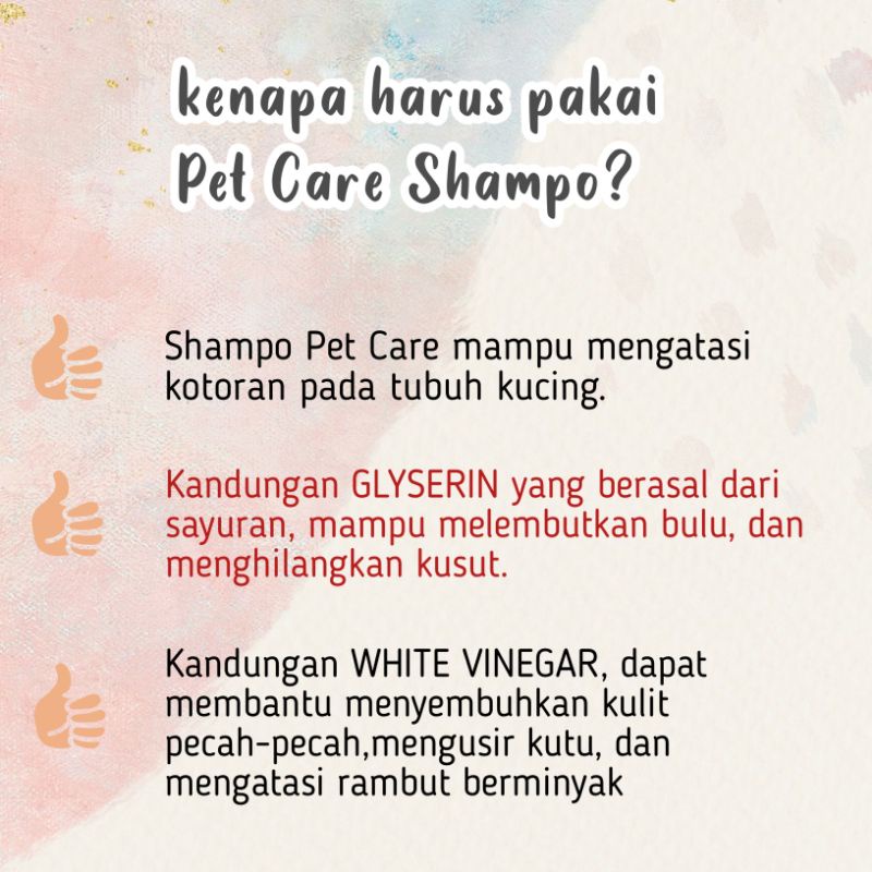 Shampo kucing anti kutu dan jamur | Shampo wangi