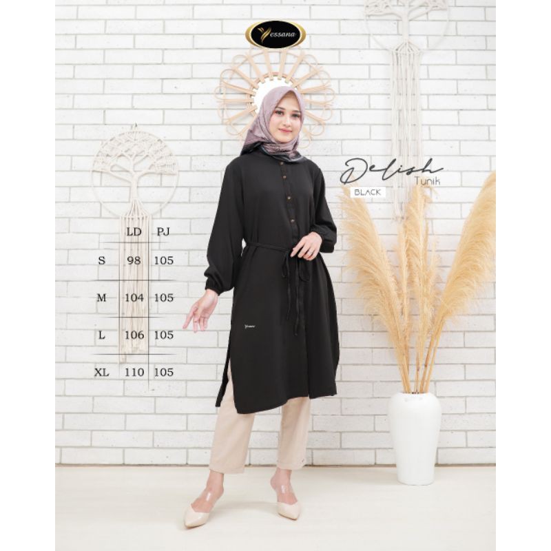 (COD) Tunik Delish Yessana