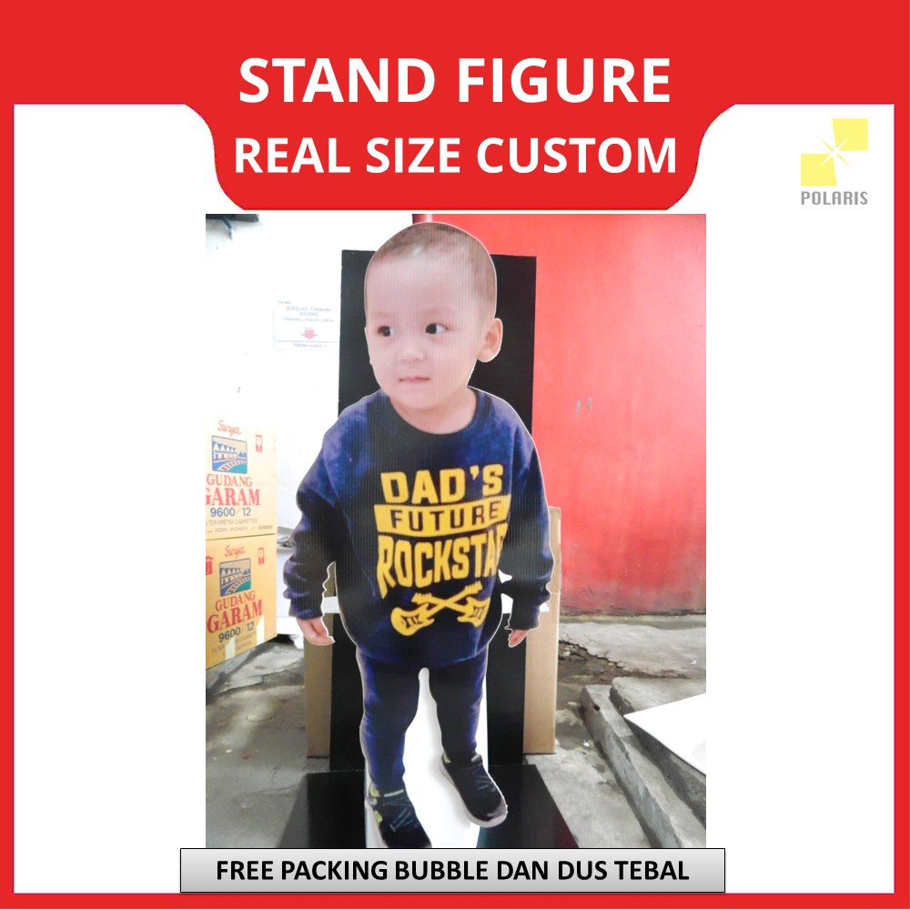 STANDEE CUSTOM REAL SIZE - STAND FIGURE KPOP HUMAN SIZE -STANDING CHARACTER/KARAKTER ANIME UKURAN BESAR