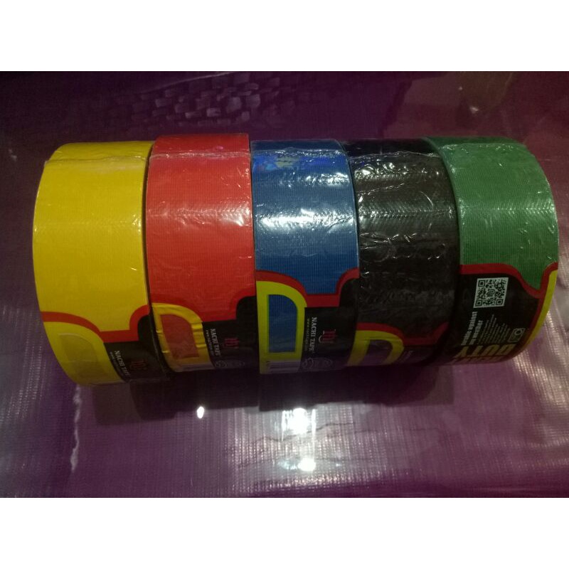 

Lakban Warna Nachi Cloth Premium Tape 35mm x 12m