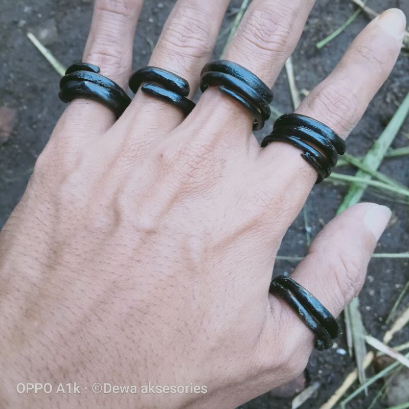 cincin akar bahar hitam asli