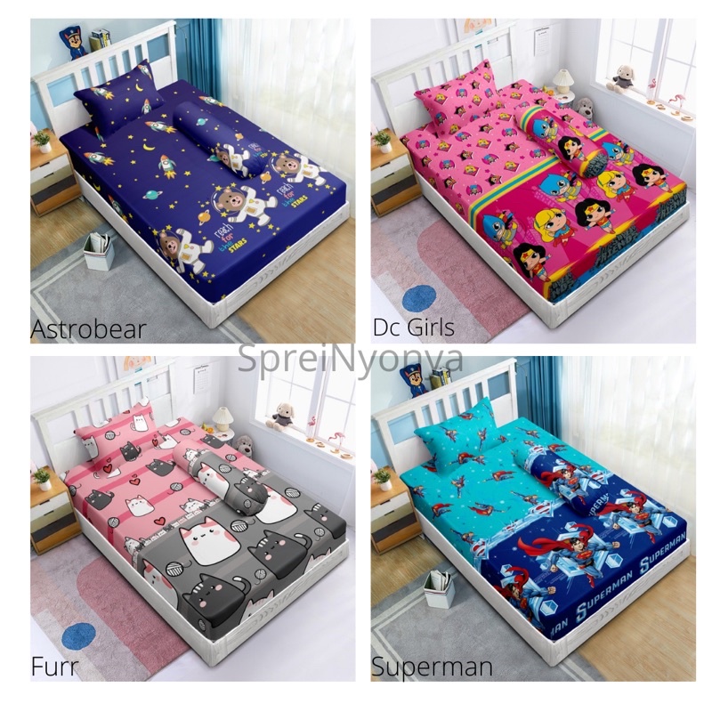 Sprei Lady Rose Single 120x200  | Internal