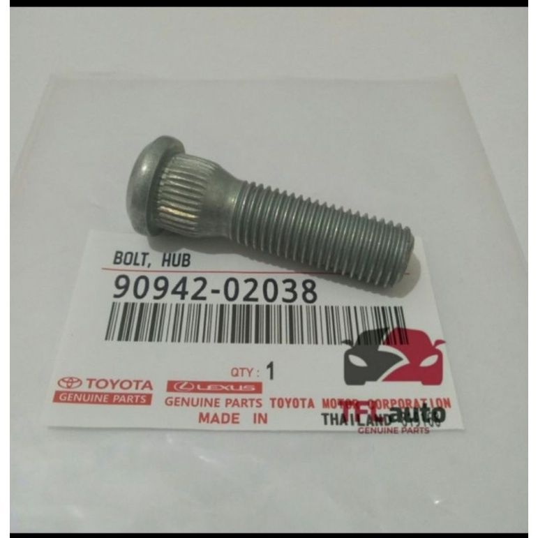 BAUT BOLT RODA KIJANG INOVA 5K 7K KAPSUL SUPER TYPE ORIGINAL