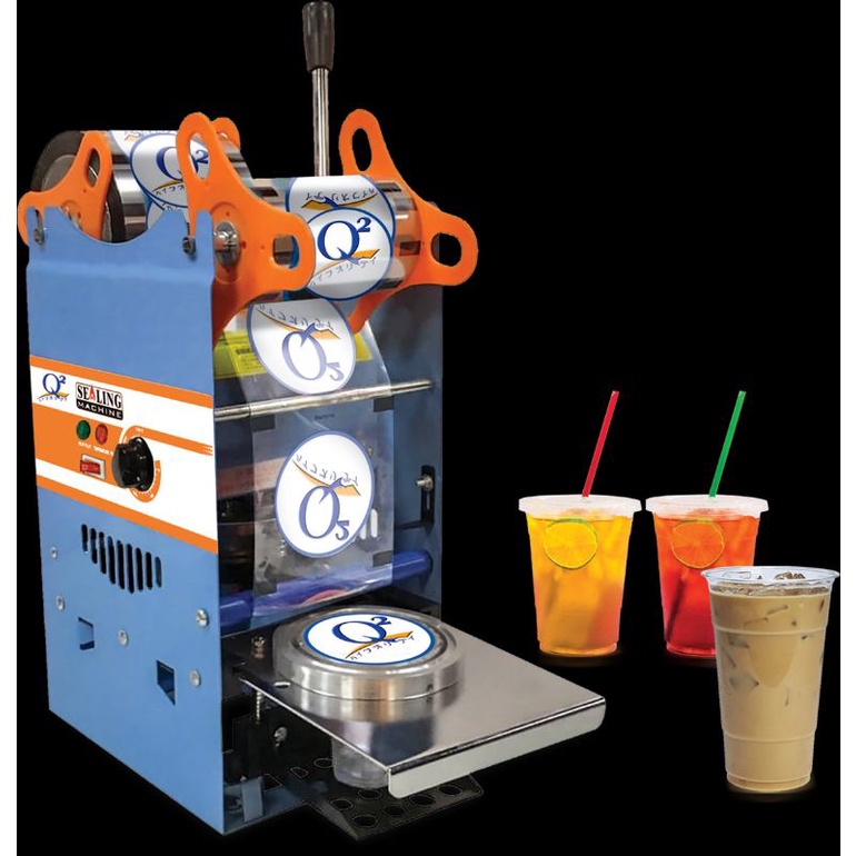 Mesin Cup Sealer Press Gelas Plastik Manual Sealing Machine Q2 8881 / Q2-8881