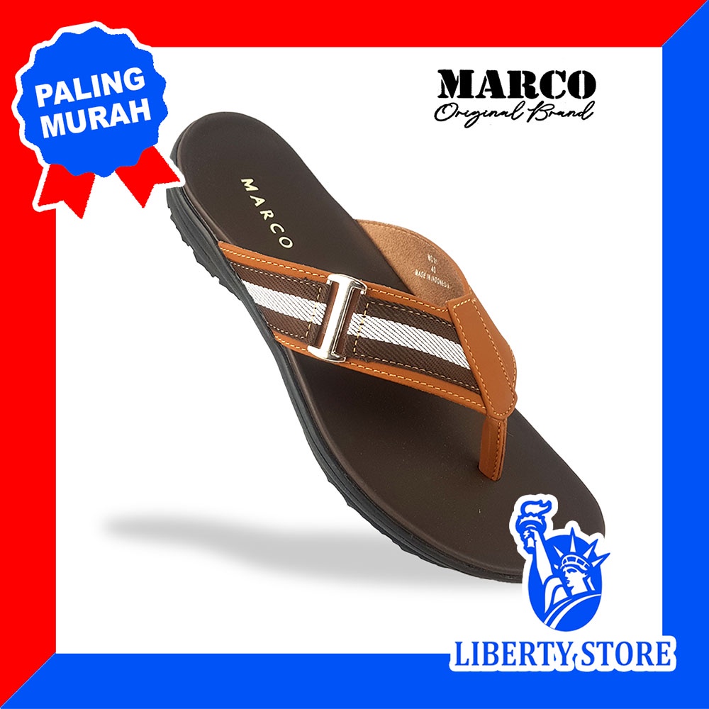 Sandal Jepit Kasual Pria Dewasa Kekinian Original MARCO  MC 01