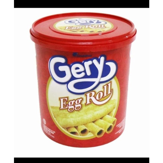 

GERY EGG ROLL 210GR wafers Snack makanan ringan jajan