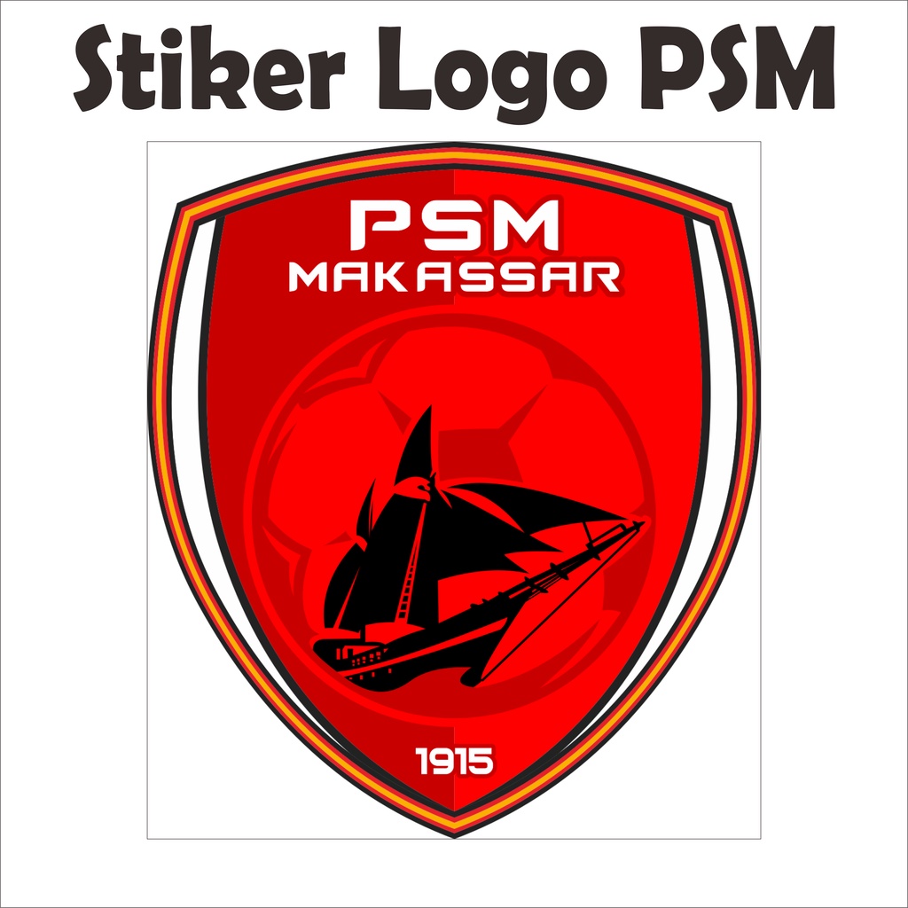 

Stiker PSM Sticker Helm LOGO laptop Handphone Motor Mobil